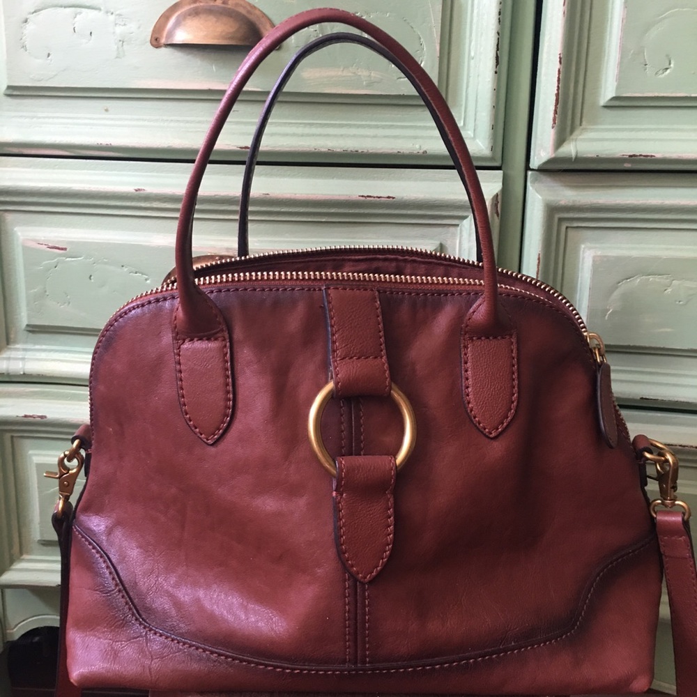 The Frye Company dome bag.